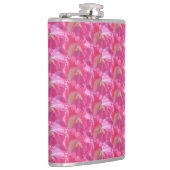 Frilles pink Tulips - Modernes Blumendesign Flachmann (Rechts)