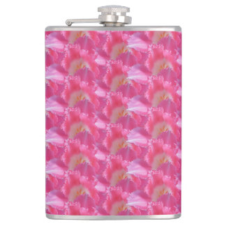 Frilles pink Tulips - Modernes Blumendesign Flachmann