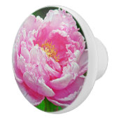 FRILLY PINK PEONY KERAMIKKNAUF (Rechts)