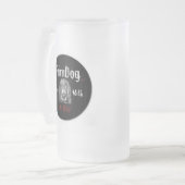 FrimDog mattierte Tasse (Seitenlogos) (Vorderseite Links)
