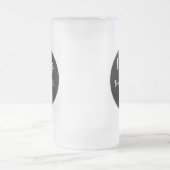 FrimDog mattierte Tasse (Seitenlogos) (Mittel)