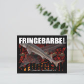 Fringebarbel-Ship Sturgeon Postcard Postkarte (Stehend Vorderseite)