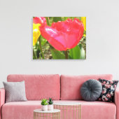 Fringed Tulips Canvas Print Leinwanddruck (Insitu (Wohnzimmer))
