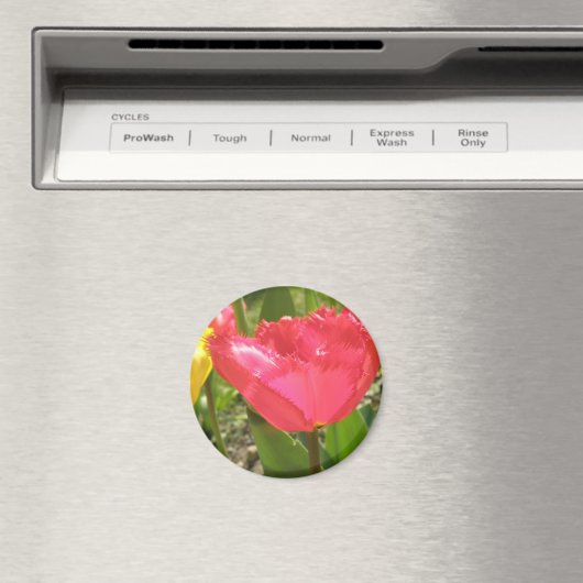 Fringed Tulips Magnet (In Situ (Geschirrspüler))