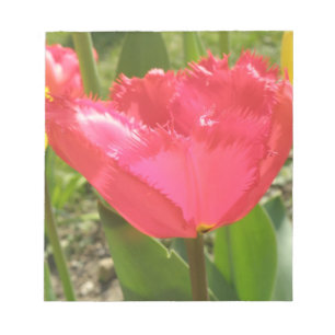 Fringed Tulips Notepad Notizblock