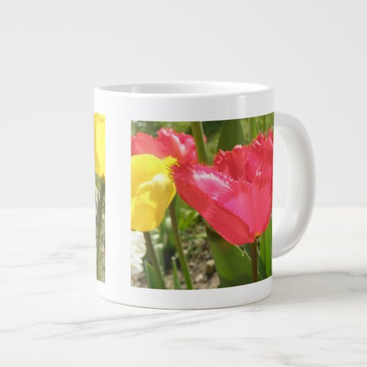 Fringed Tulips Tasse (Vorderseite Rechts)