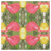 Frington Tulips Gemustertes Floßgeflecht Stoff (Muster)