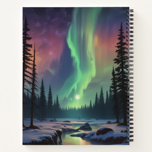 Frío Boreal Notizblock (Rückseite)