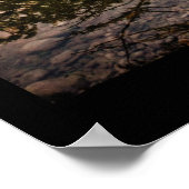 Frio River Sunset Poster (Ecke)