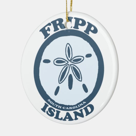 Fripp Insel Keramik Ornament (Links)