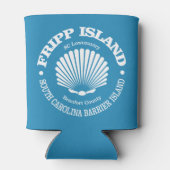 Fripp Island (Seashell) Dosenkühler (Rückseite)