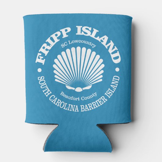 Fripp Island (Seashell) Dosenkühler (Rückseite)