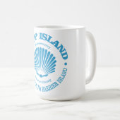 Fripp Island (Seashell) Kaffeetasse (VorderseiteRechts)