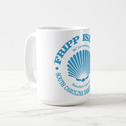 Fripp Island (Seashell) Kaffeetasse (Vorderseite Links)