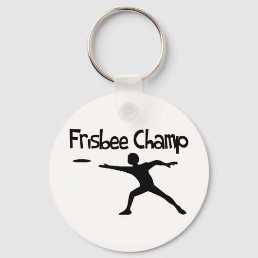 Frisbee-Champion Schlüsselanhänger (Vorderseite)