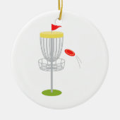 Frisbee-Disc-Golf Keramikornament (Vorne)