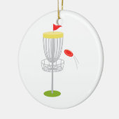 Frisbee-Disc-Golf Keramikornament (Links)