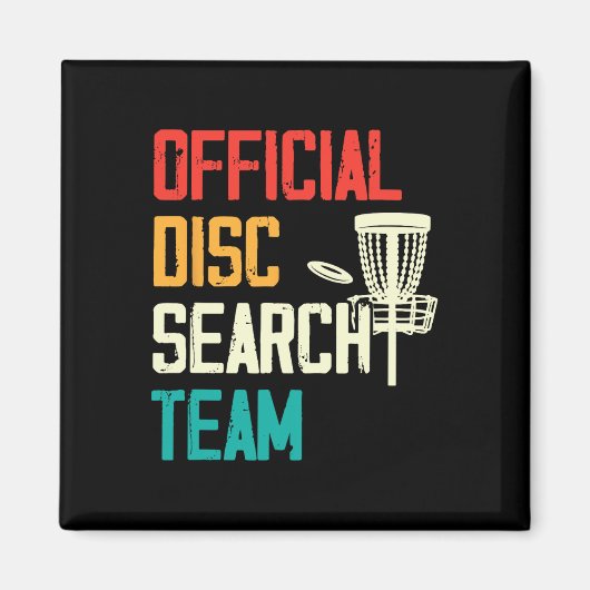 Frisbee-Disc-Golf-Spieler Disc-Golfer Flying Disc Magnet (Vorne)