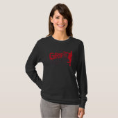 Frisbee Disk Golf für Disk Golfer T-Shirt (Vorne ganz)