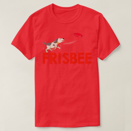Frisbee Disks Disc Hogs Player Motif T-Shirt (Design vorne)