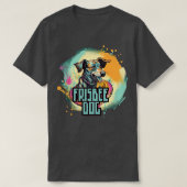 Frisbee Dog 2 T-Shirt (Design vorne)
