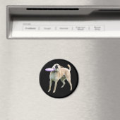 Frisbee Dog Meme Magnet (In Situ (Geschirrspüler))
