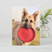 Frisbee Einladung (Stehend Vorderseite)