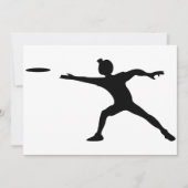 Frisbee Einladungen (Vorderseite)