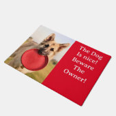 Frisbee Fußmatte (Schrägansicht)