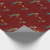 Frisbee Geschenkpapier (Ecke)