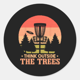 Frisbee Golf Disc Golf Lustig _1 Runder Aufkleber