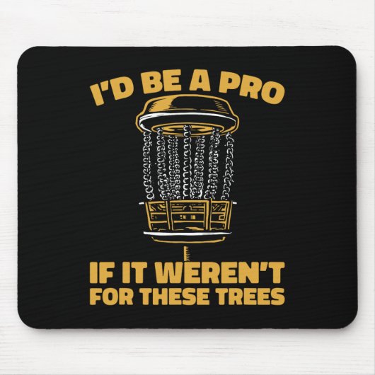 Frisbee Golf Disc Outdoor Sport - Baum _2 Mousepad (Vorne)