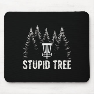 Frisbee Golf Disc Sport Verrückter Baum Lustiger D Mousepad