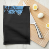 Frisbee Golf Disk Golf Retro Geschirrtuch (Viertel Falte)