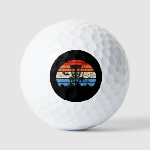 Frisbee Golf Disk Golf Retro Golfball