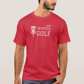 Frisbee Golf Enthusiast T - Shirt (Vorderseite)