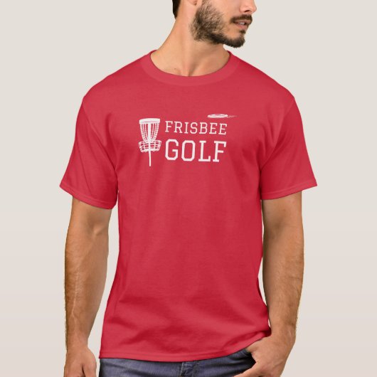 Frisbee Golf Enthusiast T - Shirt (Vorderseite)