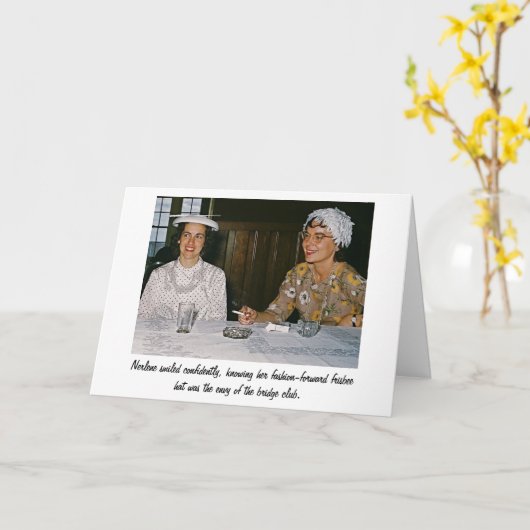 Frisbee-Hut Karte (Gelbe Blume)