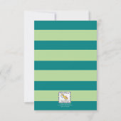 Frisbee Jungle Geburtstagsparty 3x5 Einladung (Rückseite)