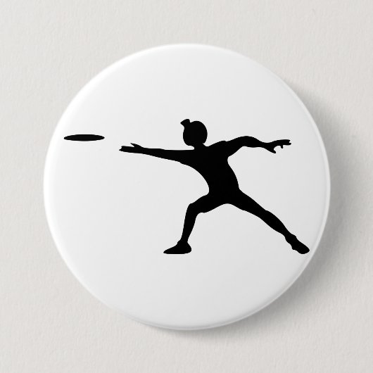 Frisbee-Knopf Button (Vorderseite)