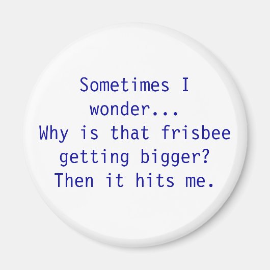 Frisbee Magnet (Vorne)