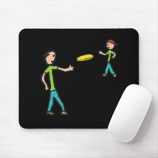 Frisbee Mousepad (Mit Mouse)