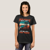 Frisbee Player Disk Golf T-Shirt (Vorne ganz)