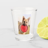 Frisbee Schnapsglas (Vorderseite)