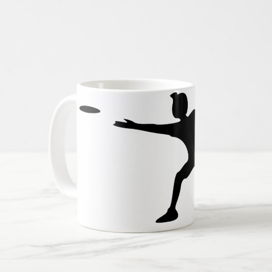 Frisbee-Tasse Kaffeetasse (Vorderseite Links)