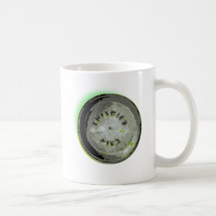 Frisbee-Torten-Zinn-Erdfarben Kaffeetasse