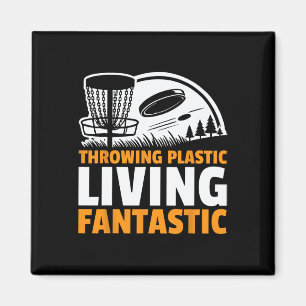 Frisbee-Werfen Plastik Lebendig Fantastischer Disc Magnet
