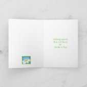 Frisch als Muttertagskarte Karte (Innenseite)