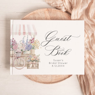 Frisch auf dem Markt Boho-Brautjunggesellinnenabsc Gästebuch