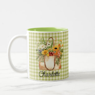 Frisch auf dem Markt Brautparty-Geschenk Zweifarbige Tasse